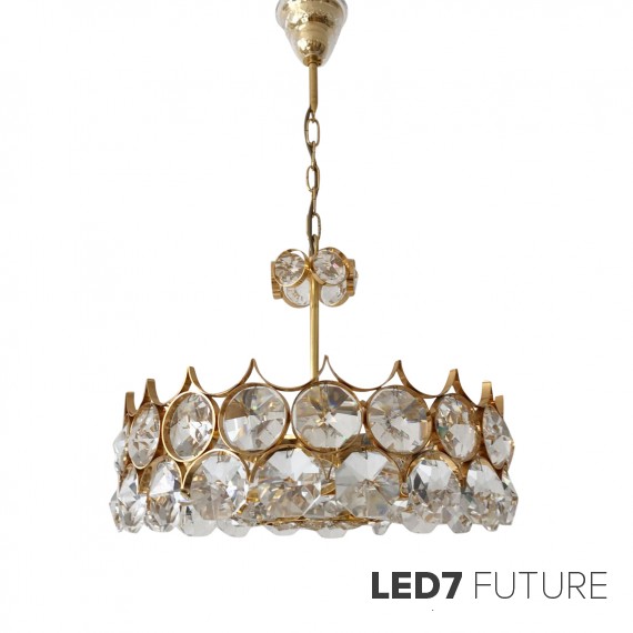 Palwa - Mid-Century Crystal Pendant